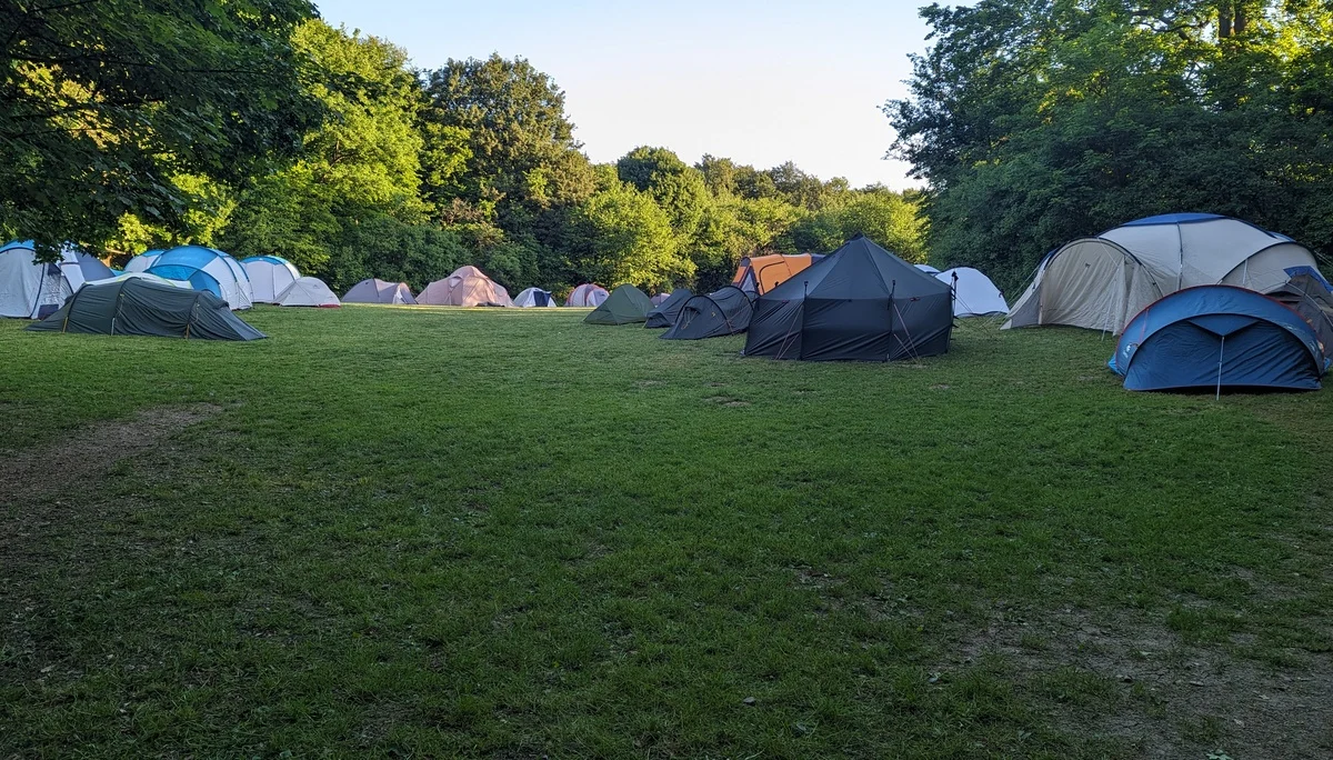 Zelte auf dem Ithzeltplatz | © Sascha Veeh